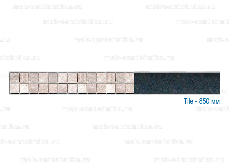 Решетка Tile 850 мм для трапа APZ12