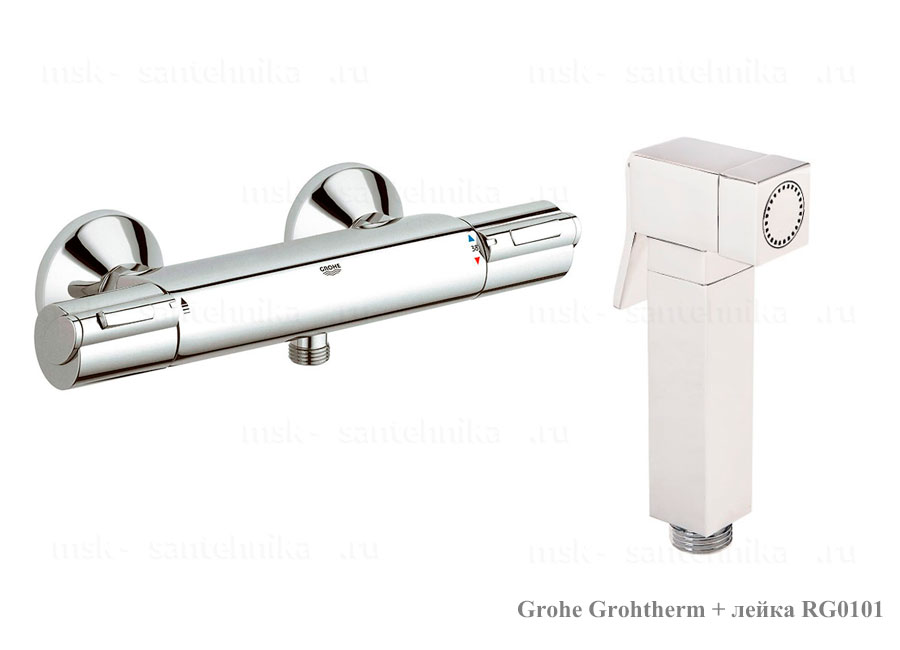 Гигиенический душ с термостатом Grohtherm RG0101