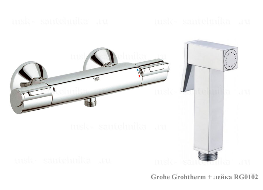 Гигиенический душ с термостатом Grohtherm RG0102