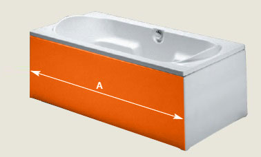 Панель для ванны фронтальная Panel 150